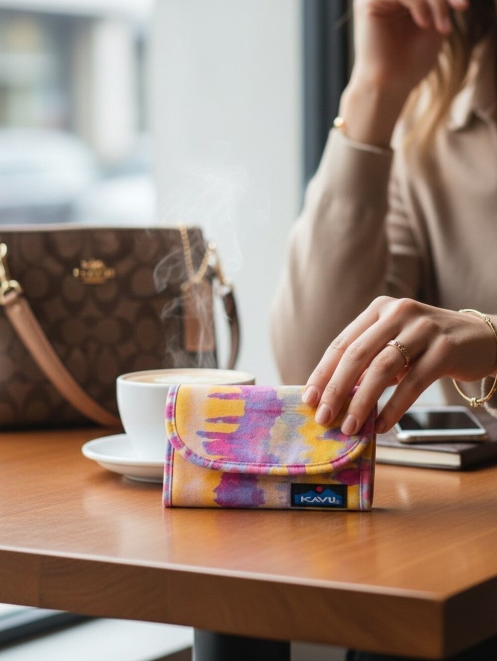 Kavu Big Spender Tri-Fold Wallet